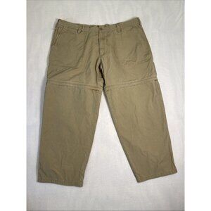 World Wide Sportsman Fishing Pants Mens 2XL 30 Convertible‎ Zip Off Cargo